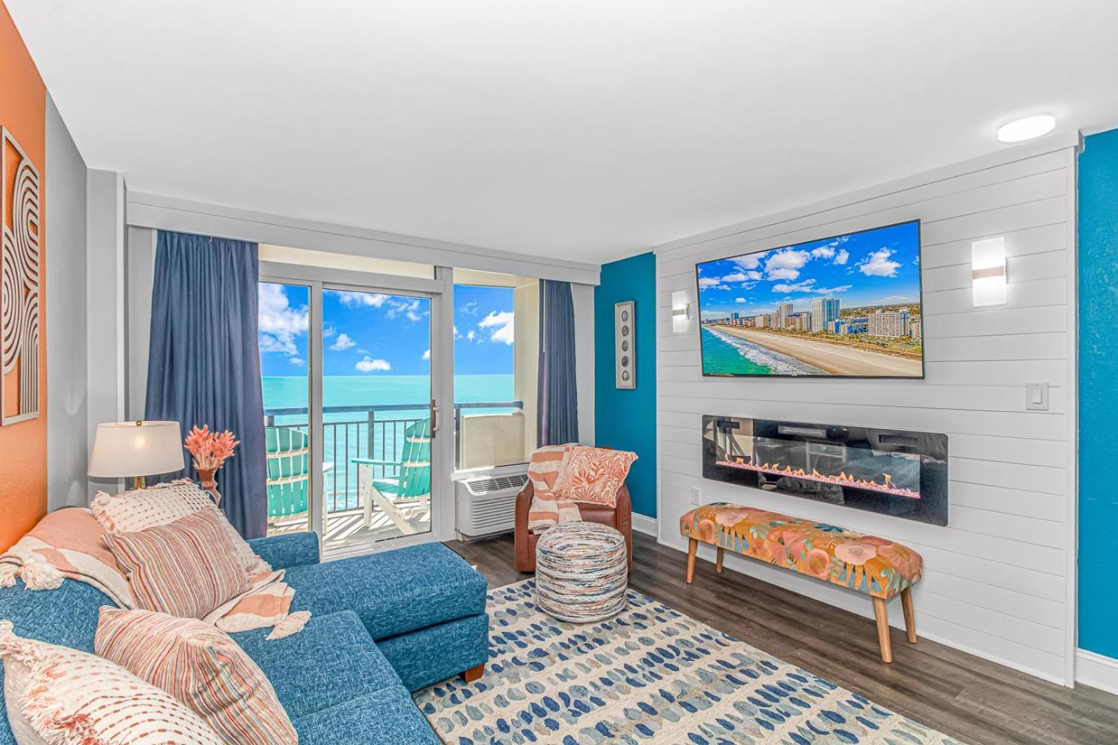 Completely Renovated Oceanfront Condo - King Suite With Led Fireplace! Boardwalk 1034 Myrtle Beach Exterior foto